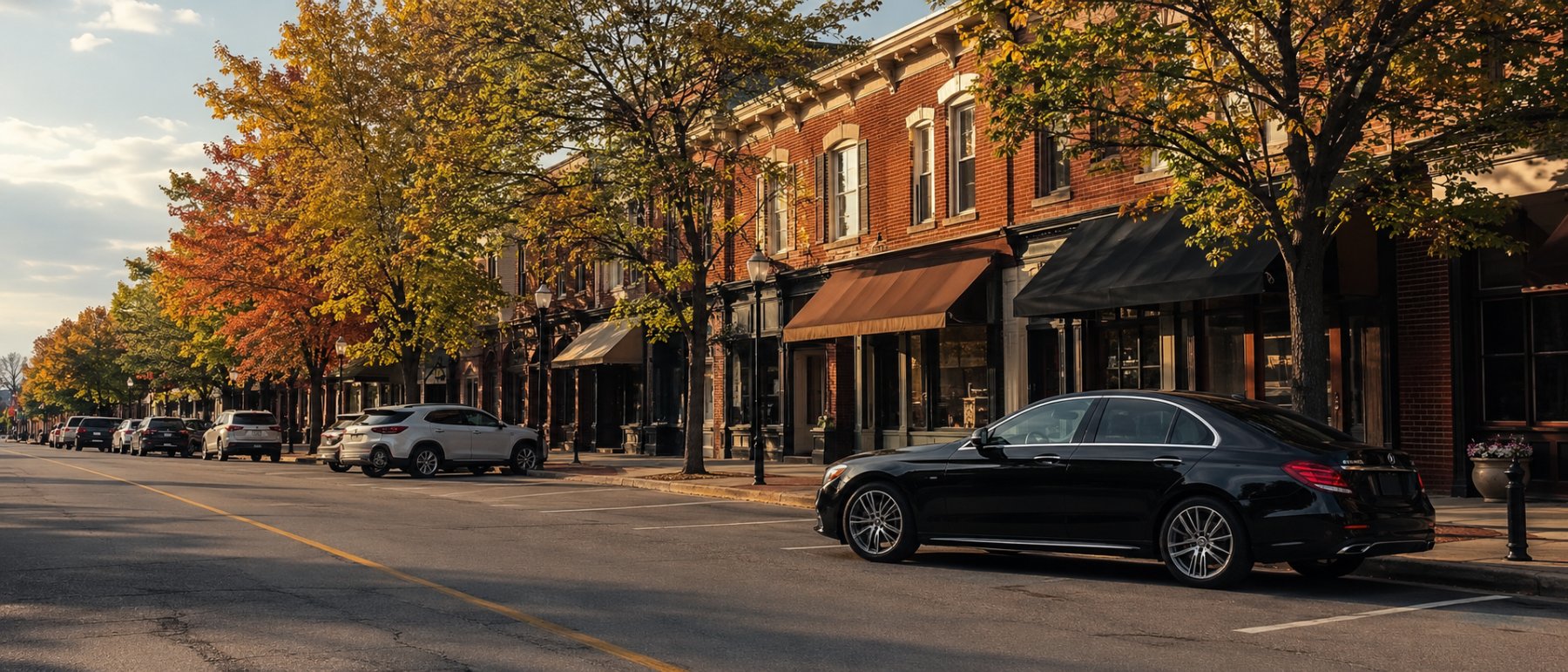 Small-town main street pickup — York Region