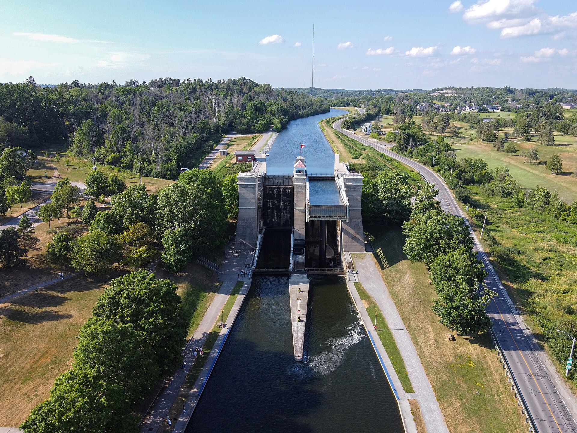 The Peterborough Lift Lock