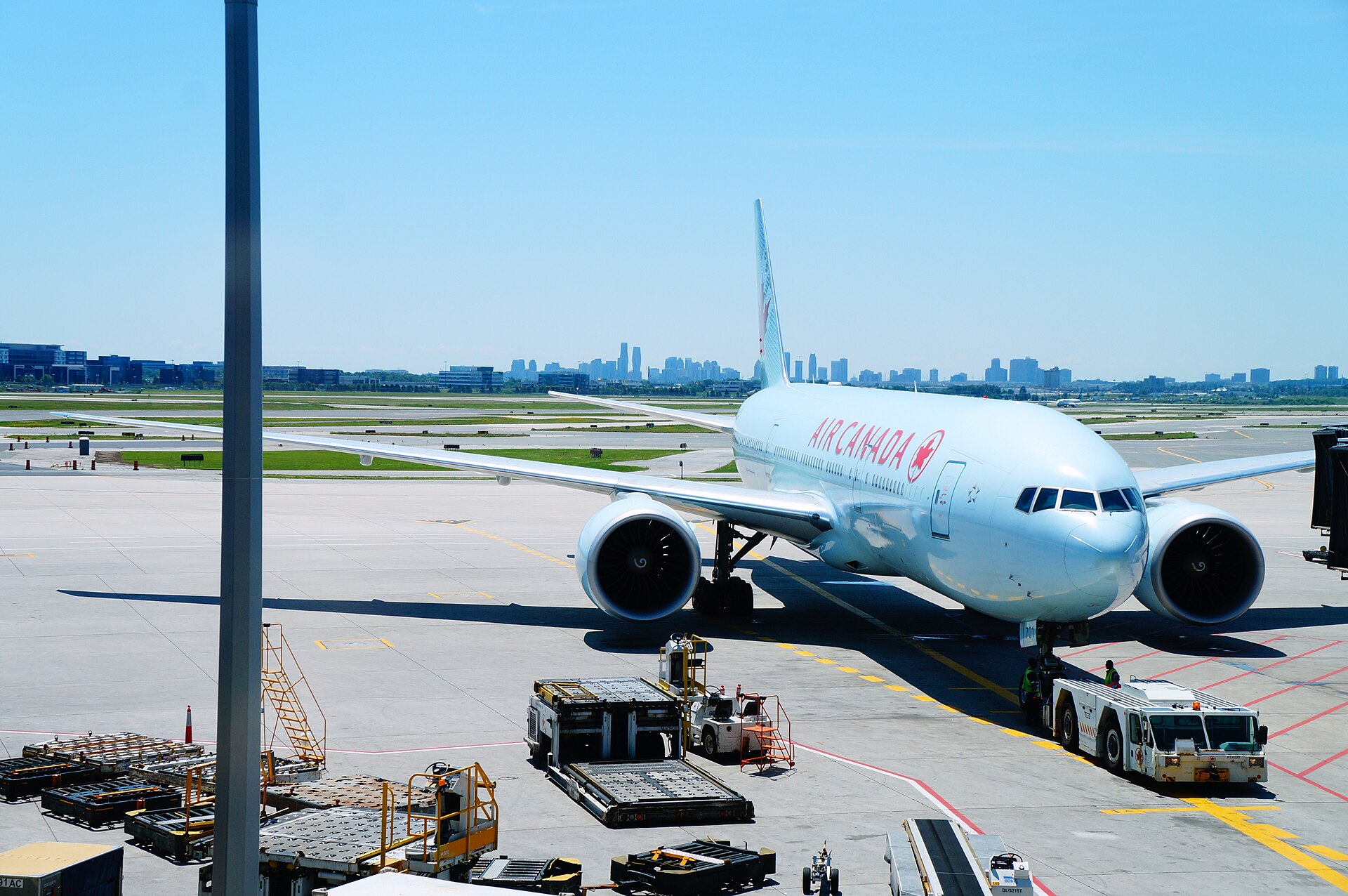 An Air Canada widebody