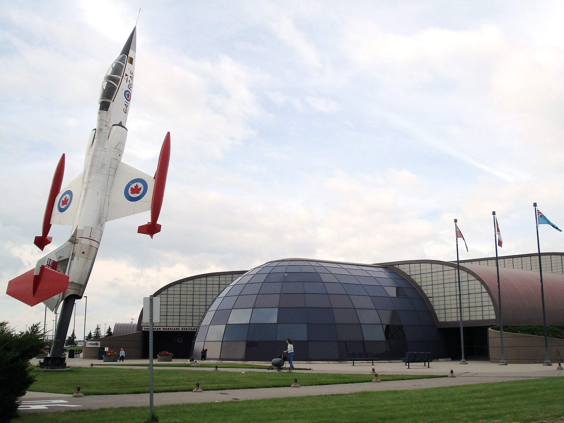 The Warplane Heritage Museum, on the airfield