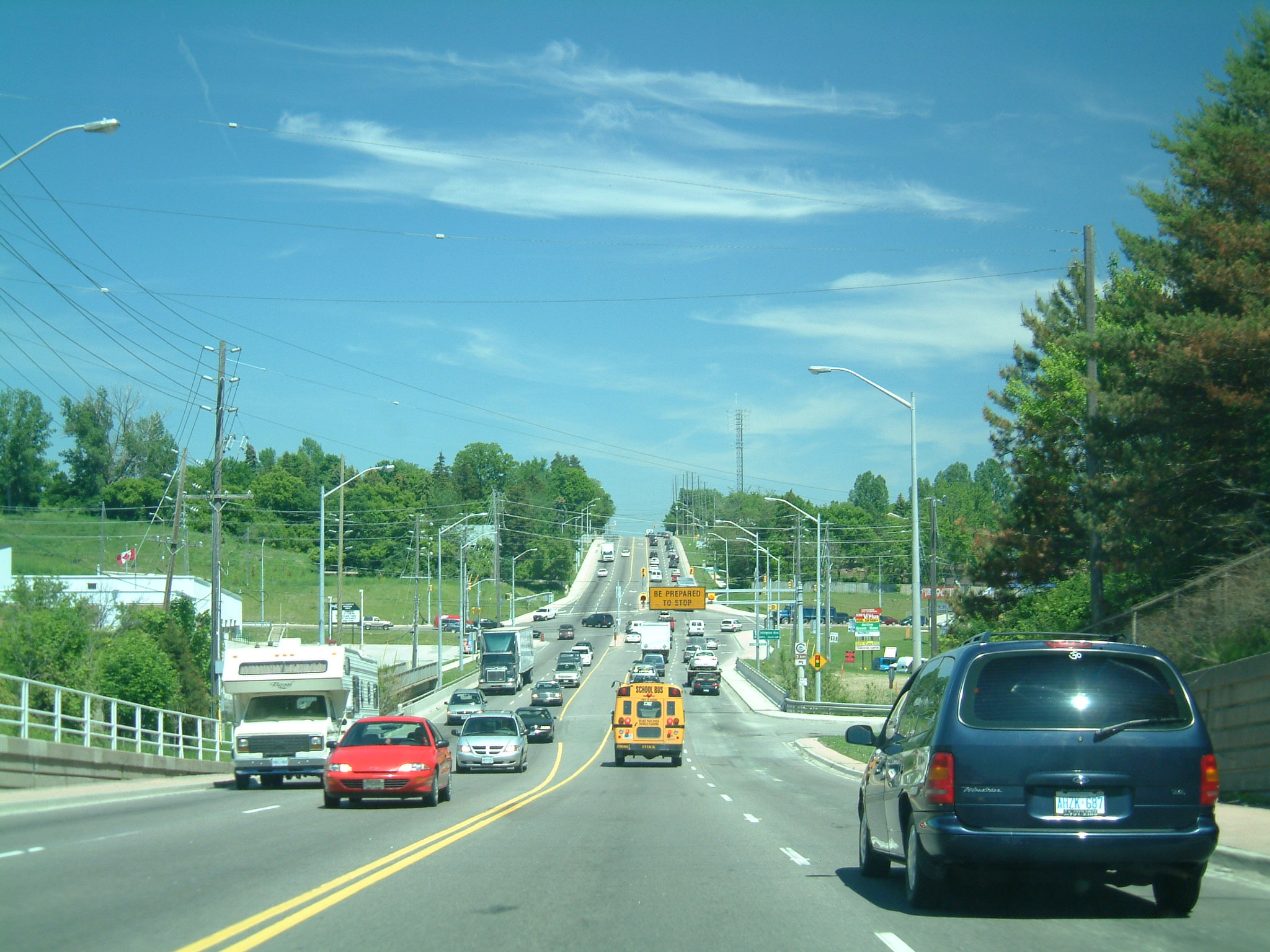 Highway 7 at Islington, Woodbridge