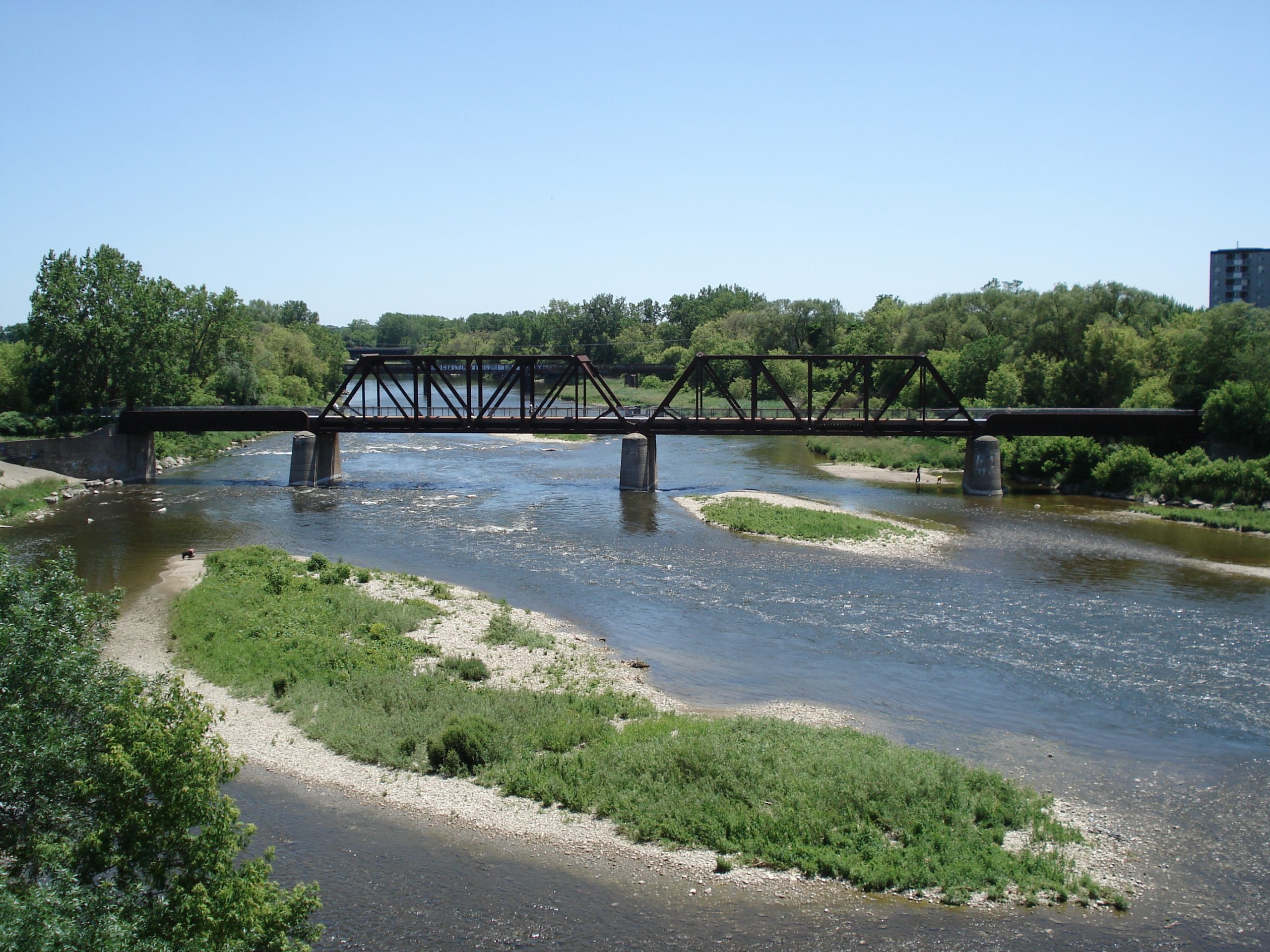 The Grand River at Brantford