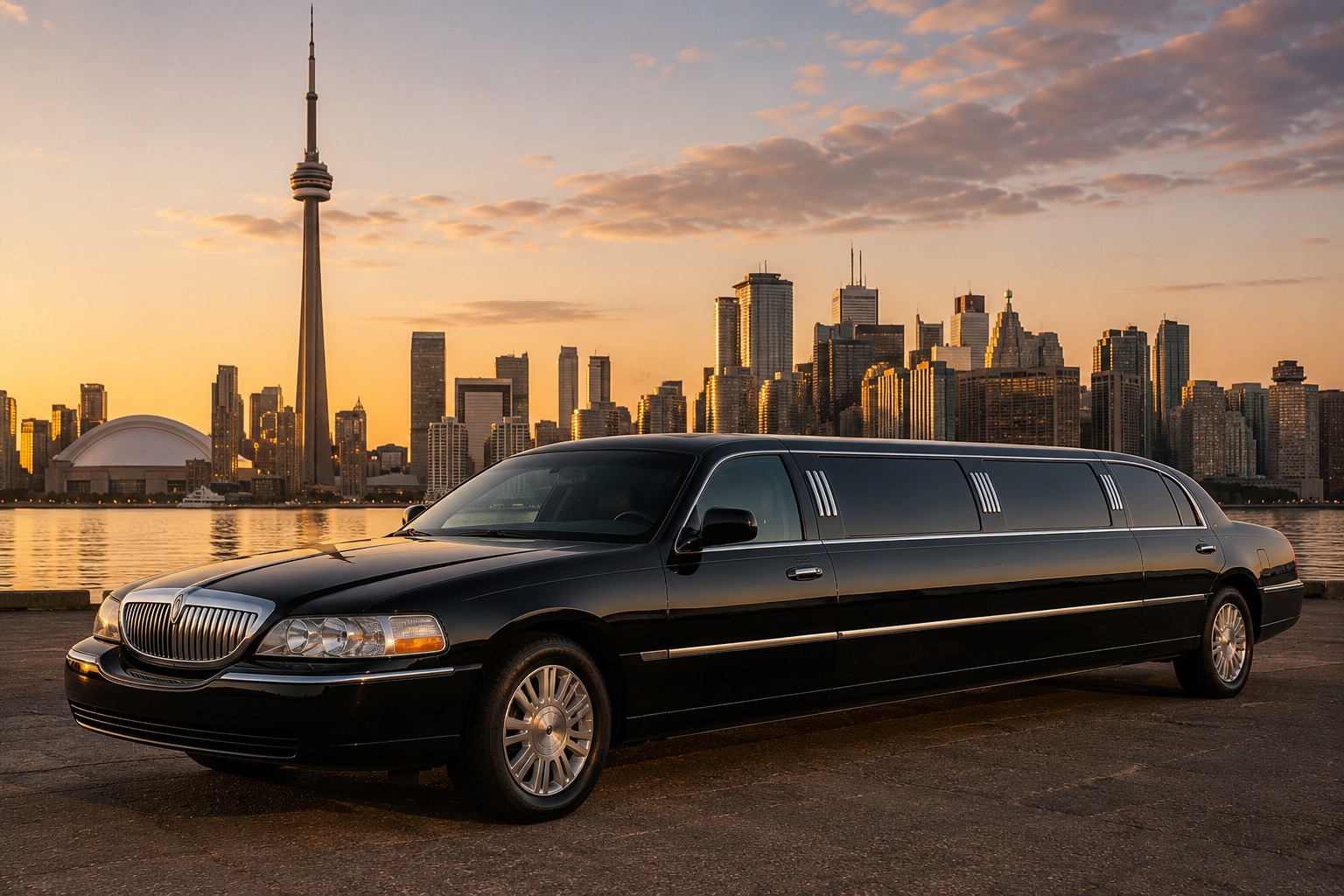 The Lincoln stretch limousine